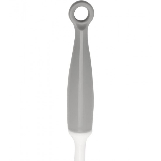 Escova 30cm Multiuso Com Cabo Grey E Cerdas Em Silicone Mimo Style